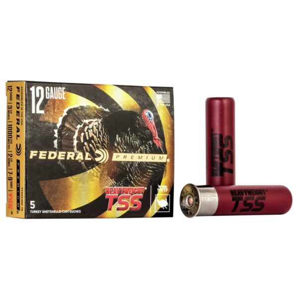 Federal Heavyweight TSS Shotshell 12ga 3-1/2" 2-1/2oz 1000 fps #7/9 5/ct - Precision Shot Firearms