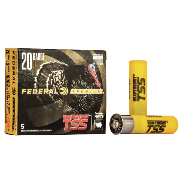 Federal Heavyweight TSS Shotshells 20ga 3" 1-5/8 oz #79 1000 fps 5/rd - Precision Shot Firearms