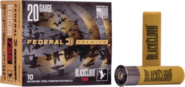 Federal Black Cloud TSS Shotshell 20ga 3.5" 1 5/8 oz #3 FS &# 9 TSS 10/ct - Precision Shot Firearms