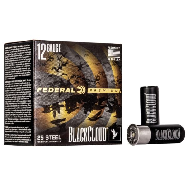 Federal Black Cloud FS Steel Shotshells 12g. 2-3/4 1-1/8oz 1500 fps #3 25/ct - Precision Shot Firearms
