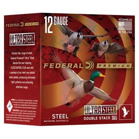 Federal Premium Ultra Steel Shotshells 12ga 3" 1-1/4oz 1450 fps #2 & #5 Shot 10/ct - Precision Shot Firearms