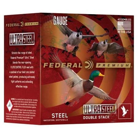 Federal Premium Ultra Steel Shotshells 20ga 3" 1oz 1400 fps #2 10/ct - Precision Shot Firearms