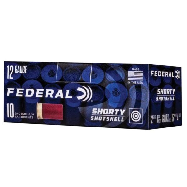Federal Mini Shotshell 12ga 1-3/4" 4 Buckshot 10/ct - Precision Shot Firearms