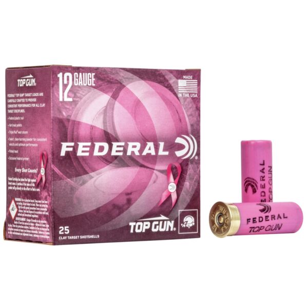 Federal Top Gun Target Special Edition Pink 12 ga 2 3/4" 1 1/8oz - 25/ct - Precision Shot Firearms