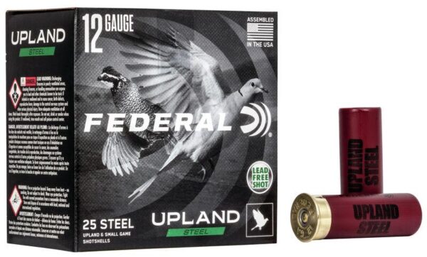 Federal Upland Steel Shotshell 12 ga 2-3/4" 1oz 1400 fps #6 25/ct - Precision Shot Firearms