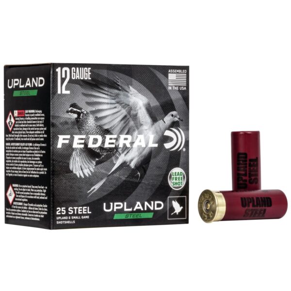 Federal Upland Steel Shotshells 12ga 2-3/4" 1-1/8 oz #7.5 25/ct - Precision Shot Firearms