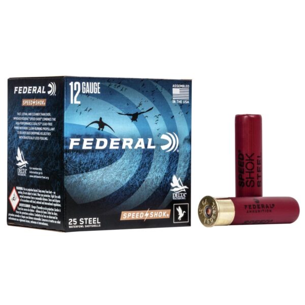 Federal Speed-Shok Waterfowl Steel - 12ga 3-1/2" 1-3/8oz #2-Shot 25/Box - Precision Shot Firearms