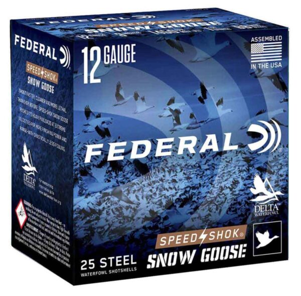 Federal Speed-Shok Snow Goose Shotshells 12 ga 3" 1-1/4oz 1450 fps #BB 25/ct - Precision Shot Firearms