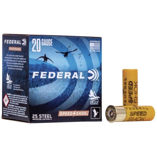 Federal Speed-Shok Waterfowl Steel - 20ga 2-3/4" 3/4oz #6-Shot 25/Box - Precision Shot Firearms