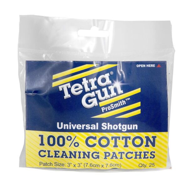 Tetra Pro Smith Universal Shotgun Cleaning Patches 150 Pack - Precision Shot Firearms