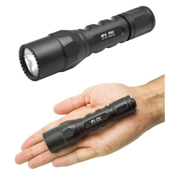 Surefire 6PX Pro Flashlight Dual-Output LED 320 Lumens Black - Precision Shot Firearms