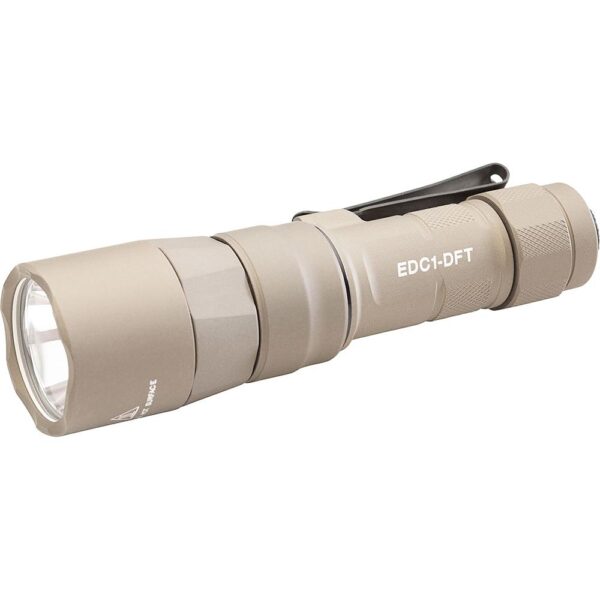 Surefire EDC 1 Turbo Series Flashlight 640 Lumens Tan - Precision Shot Firearms