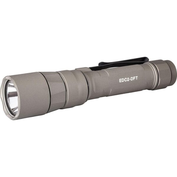Surefire EDC 2 Turbo Series Flashlight 700 Lumens Tan - Precision Shot Firearms