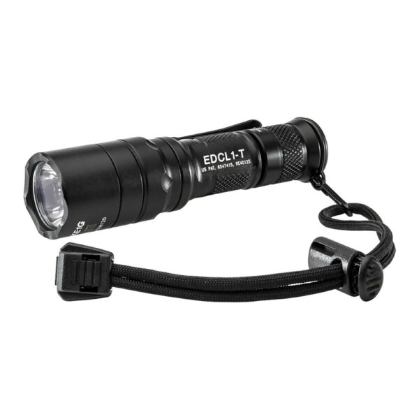 Surefire EDCL1-T Dual Output Everyday Carry Flashlight 500 Lumens Black - Precision Shot Firearms
