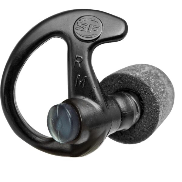 Surefire EP10 Sonic Defenders Ultra Max Full Block Ear Plugs 30 NRR Medium Black 1 Pair - Precision Shot Firearms
