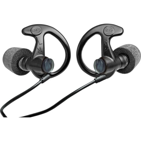 Surefire EP10 Sonic Defenders Ultra Max Full Block Ear Plugs 30 NRR Medium Black 1 Pair - Precision Shot Firearms