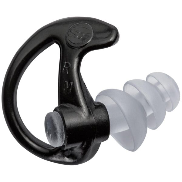 Surefire EP5 Sonic Defenders Max Full-Block Flanged Earplugs 26 NRR Black 1 Pair - Precision Shot Firearms