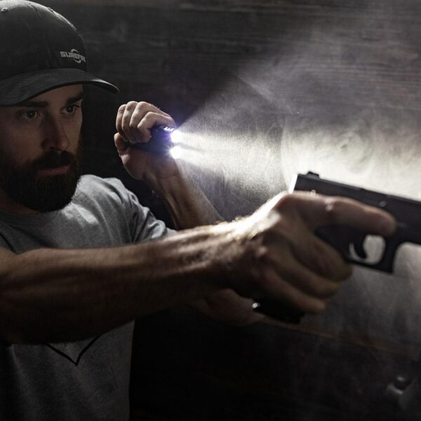 Surefire Stiletto Pro II w Dual 14mm High Candela Reflectors Black Aluminum - Precision Shot Firearms