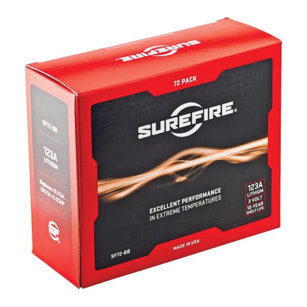 Surefire 123A Lithium Batteries 12/ct - Precision Shot Firearms