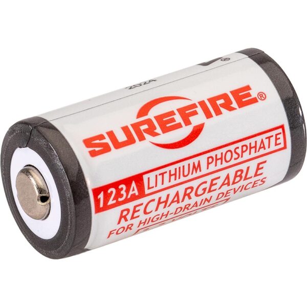Surefire SFLFP123 Kit Rechargeable Batteries with Charger 2/ct - Precision Shot Firearms