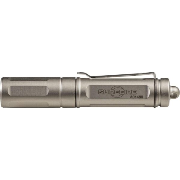 Surefire Titan-B Ultra Compact Keychain Flashlight 300 Lumens Silver - Precision Shot Firearms
