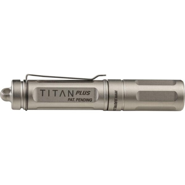 Surefire Titan-B Ultra Compact Keychain Flashlight 300 Lumens Silver - Precision Shot Firearms