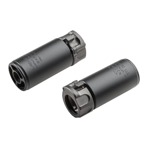 Surefire Warden Muzzle Device Fast-Attach Blast Regulator Black - Precision Shot Firearms