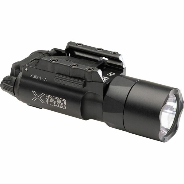 Surefire X300T-A Turbo Weapon Light Pic Mount 650 Lumens Black - Precision Shot Firearms