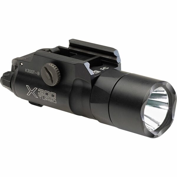 Surefire X300T-B Turbo Weaponlight Pic Mount 650 Lumens Black - Precision Shot Firearms