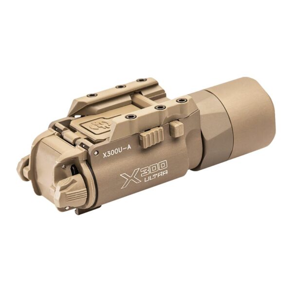 Surefire X300U-A Ultra-High-Output LED Handgun Weapon Light 1000 Lumens Tan - Precision Shot Firearms