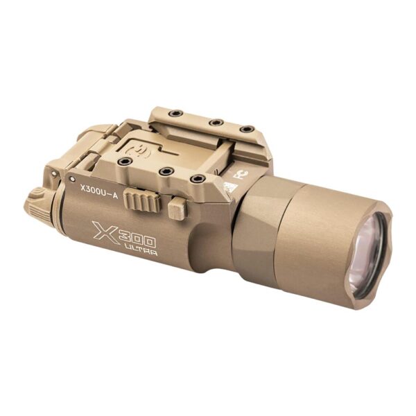 Surefire X300U-A Ultra-High-Output LED Handgun Weapon Light 1000 Lumens Tan - Precision Shot Firearms