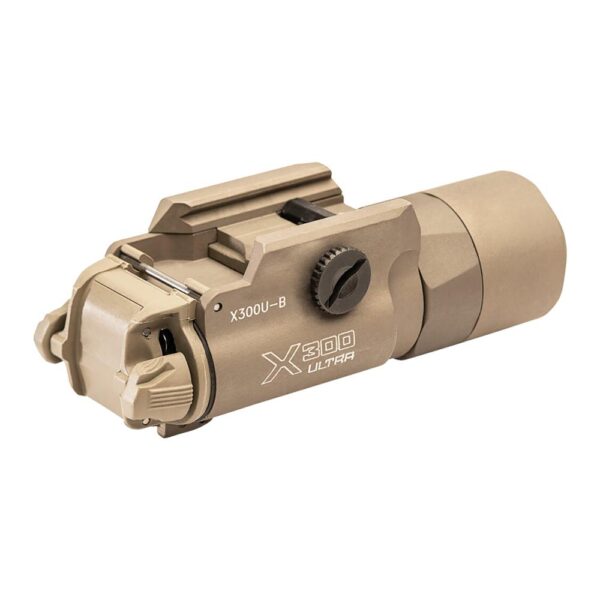 Surefire X300U-B Ultra-High-Output LED Handgun Weapon Light 1000 Lumens Tan - Precision Shot Firearms