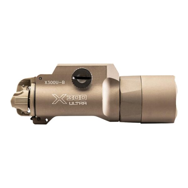 Surefire X300U-B Ultra-High-Output LED Handgun Weapon Light 1000 Lumens Tan - Precision Shot Firearms