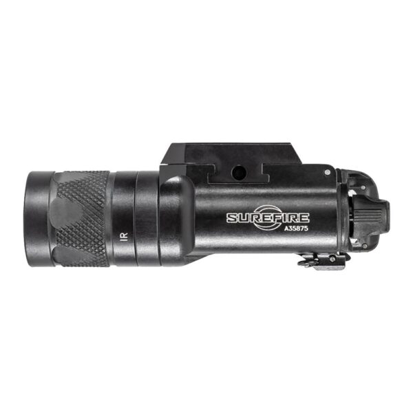 Surefire X300V-B Infrared and White LED Handgun Weapon Light with T-Slot Mounting System 350 Lumens Black - Precision Shot Firearms