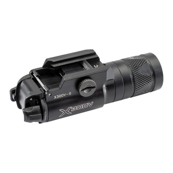 Surefire X300V-B Infrared and White LED Handgun Weapon Light with T-Slot Mounting System 350 Lumens Black - Precision Shot Firearms