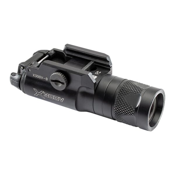 Surefire X300V-B Infrared and White LED Handgun Weapon Light with T-Slot Mounting System 350 Lumens Black - Precision Shot Firearms