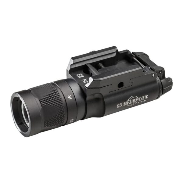 Surefire X300V-B Infrared and White LED Handgun Weapon Light with T-Slot Mounting System 350 Lumens Black - Precision Shot Firearms