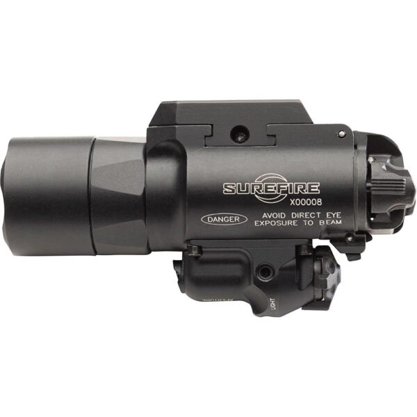 Surefire X400T-A Weapon Light with Red Laser 650 Lumens Black - Precision Shot Firearms