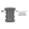 Pearce Grip S&W M&P Shield Plus Grip Frame Insert - Precision Shot Firearms