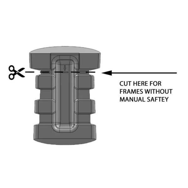 Pearce Grip S&W M&P Shield Plus Grip Frame Insert - Precision Shot Firearms