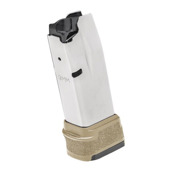 Springfield Armory Hellcat Handgun Magazine 9MM 15/rd Flat Dark Earth w/sleeve - Precision Shot Firearms