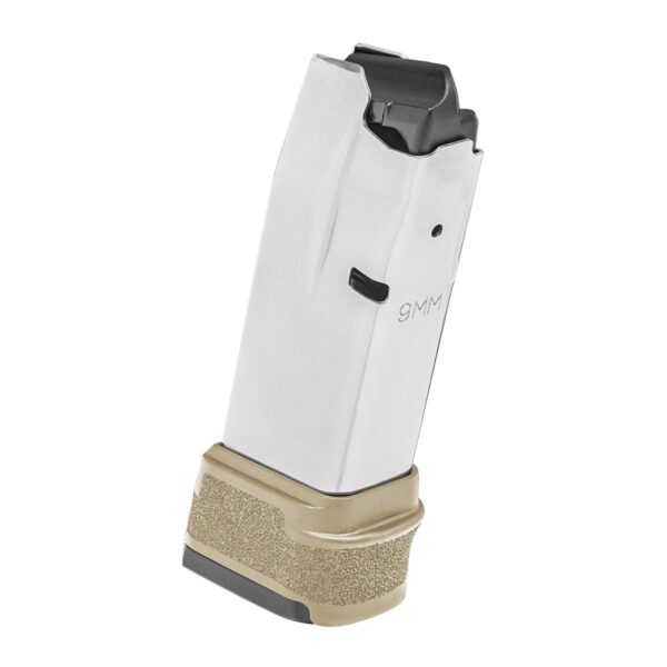 Springfield Armory Hellcat Handgun Magazine 9MM 15/rd Flat Dark Earth w/sleeve - Precision Shot Firearms