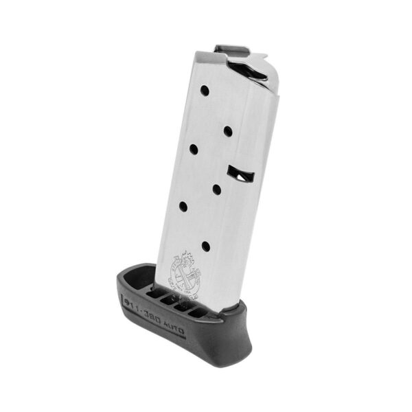 Springfield 911 Stainless Steel Magazine with Pinky Extension .380 ACP 7/rd - Precision Shot Firearms