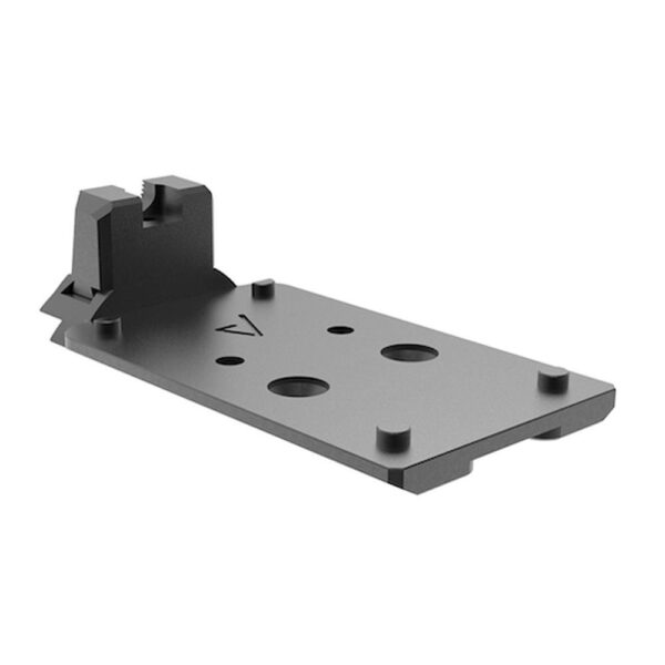 Springfield Armory Agency Optic System Mounting Plate 1911 DS for Leupold DeltaPoint Pro Black - Precision Shot Firearms