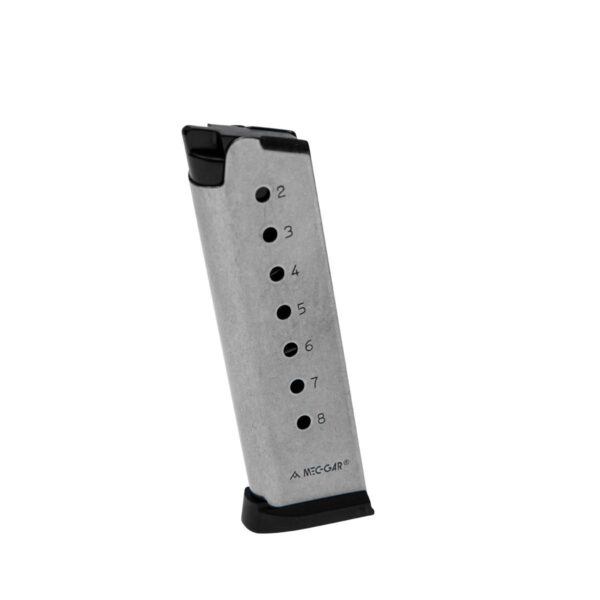 Springfield 1911 Stainless Steel Magazine with Slam Pad .45 ACP 8/rd - Precision Shot Firearms