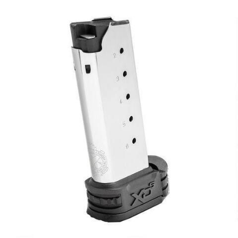 Springfield Armory XD(S) Midlength Handgun Magazine Stainless .45 ACP 5/rd - Precision Shot Firearms