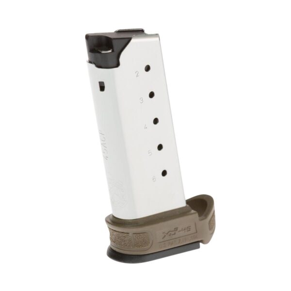 Springfield XD-S MOD.2 Extended Magazine Desert FDE .45 ACP 6/rd - Precision Shot Firearms