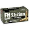FN SS201 Target Handgun Ammunition 5.7x28mm 40gr FMJ 1700 fps 500/ct Case - Precision Shot Firearms