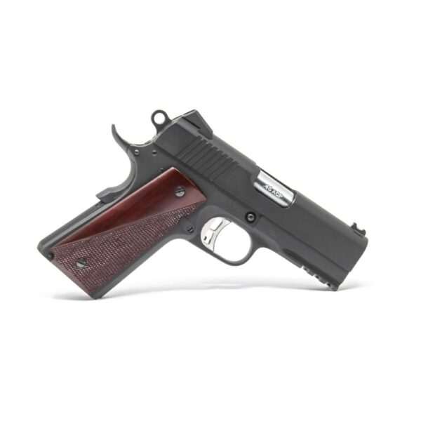 Fusion Firearms NCOM Freedom Series Handgun 9mm Luger 10rd Magazine 3.5" Barrel Black with Wood Grip - Precision Shot Firearms