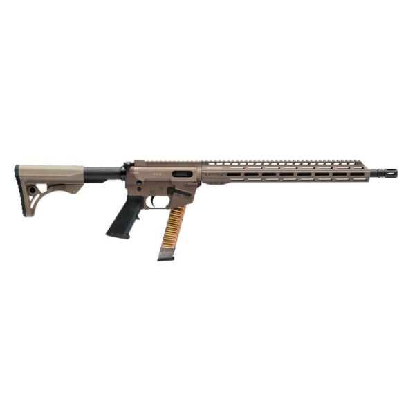 Freedom Ordnance FX9 AR Rifle 9mm Luger 33rd Magazine 16" Barrel FDE - Precision Shot Firearms